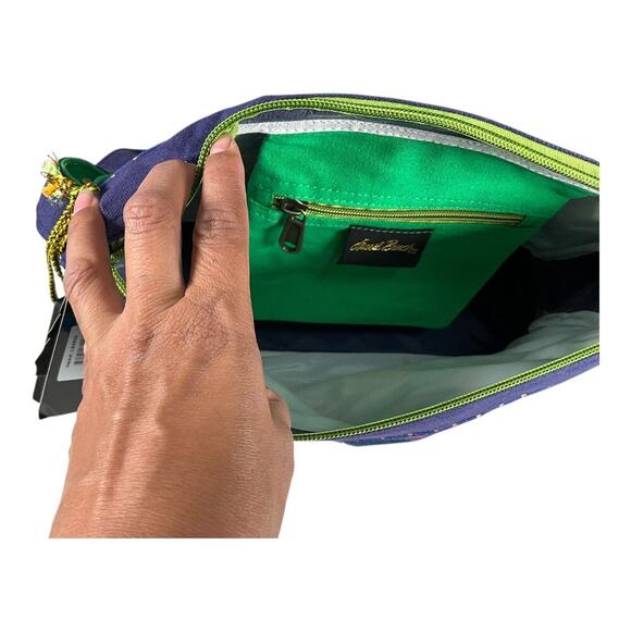 LAUREL Burch Vintage Y2K 90's Medium Canvas Tote Hobo Bag Dog Crossbody Purse - Picture 8 of 16